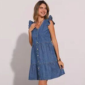Nanette Lepore Women's Size 4 Denim Dress